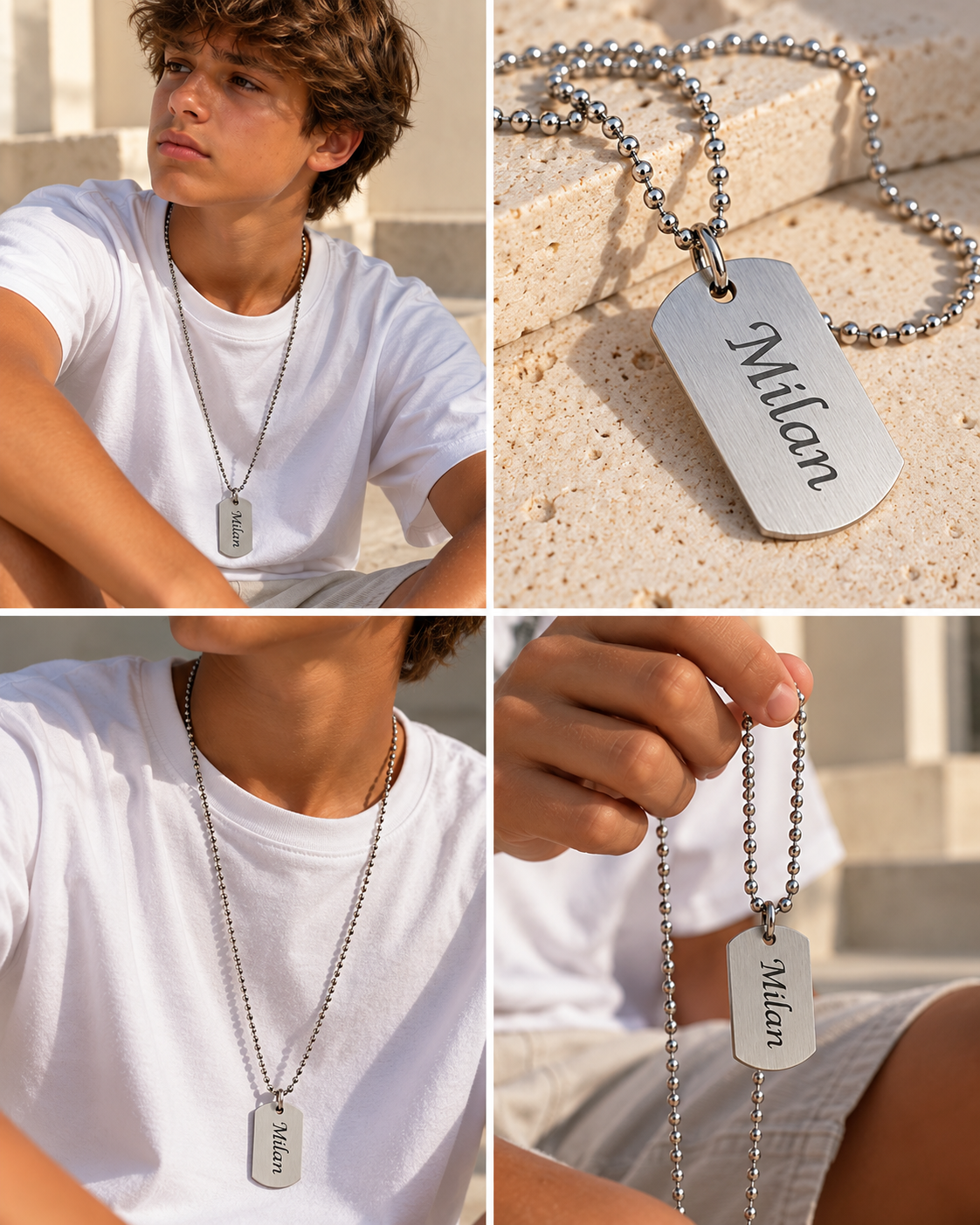 Engraving Necklace