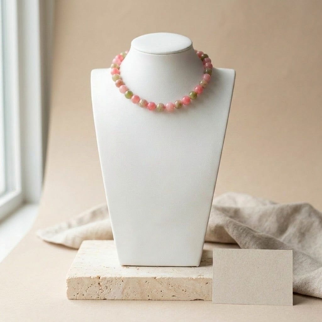 Natural Stone  Necklace