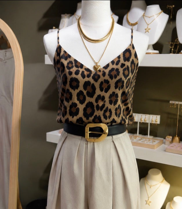 Vintage Gold Belt