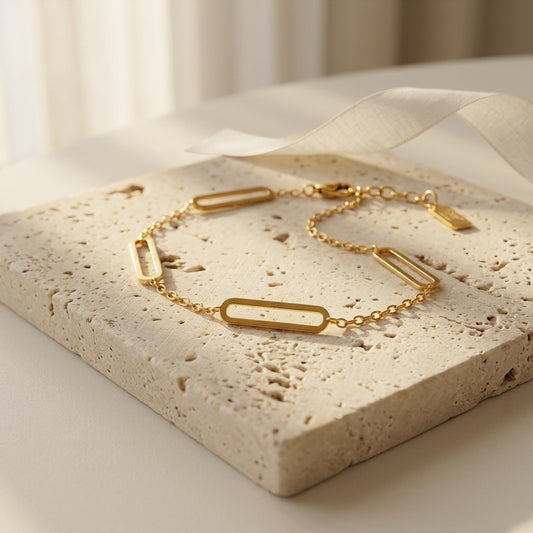 Linkline Gold Chain Bracelet
