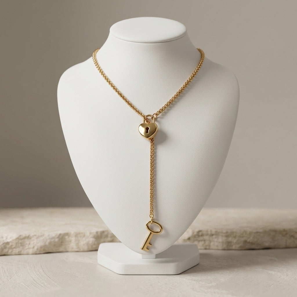 Amore Key Necklace