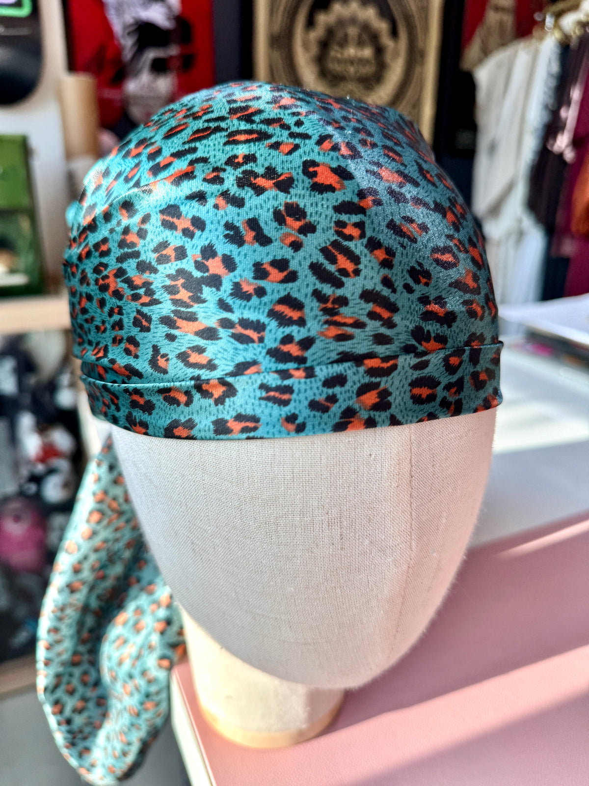Leopard Headscarf
