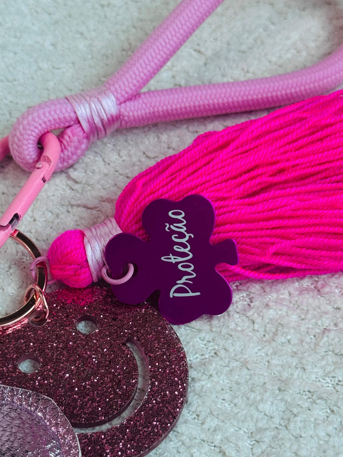 Smile Keychain