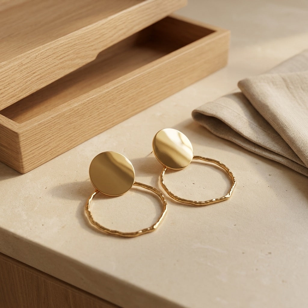 Circle Earrings