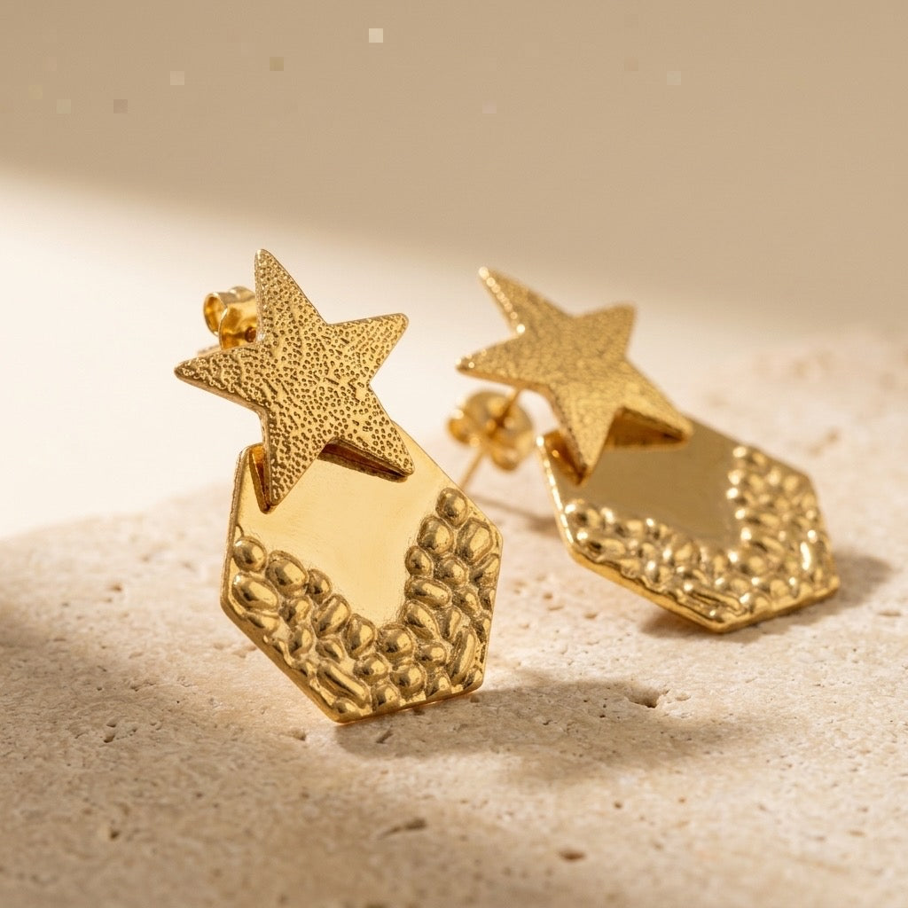Stella Hexa Earrings