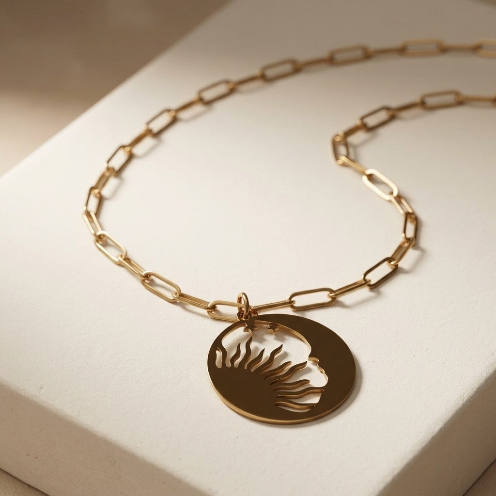 Sun & Moon Necklace