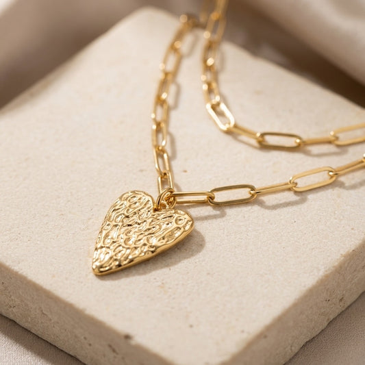 Lace Heart Necklace