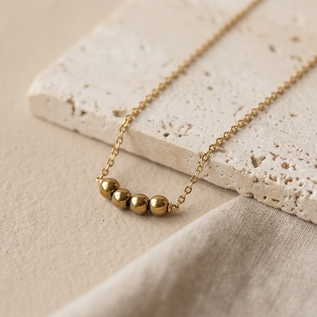Golden Dots Necklace