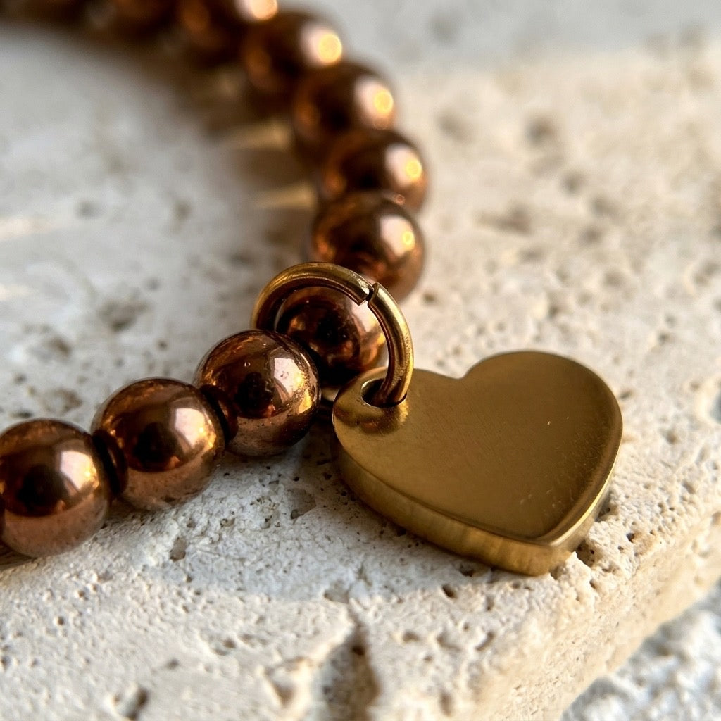 Bronze Heart necklace