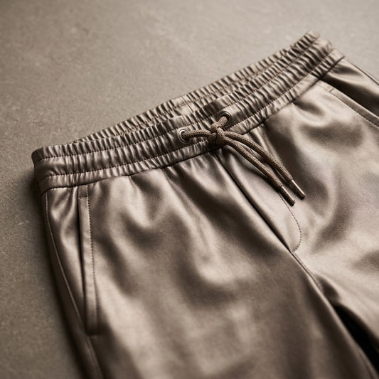 City Chic Leather Trousers