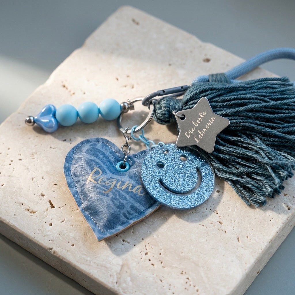 Smile Keychain