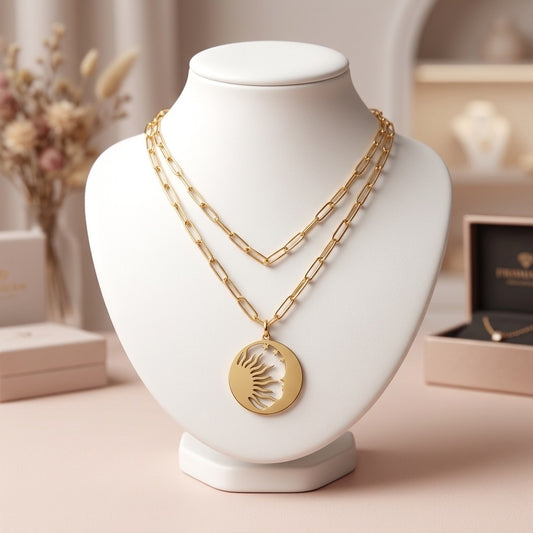 Sun & Moon Necklace