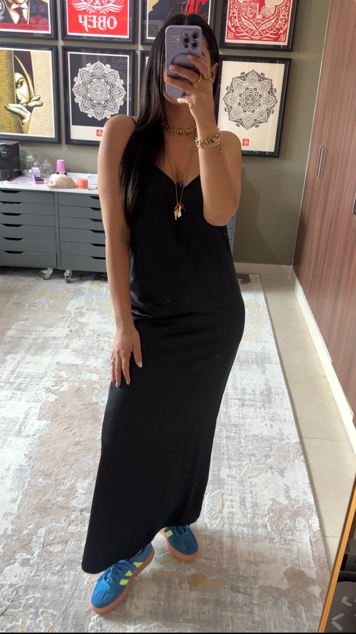 Satin Glow Dress