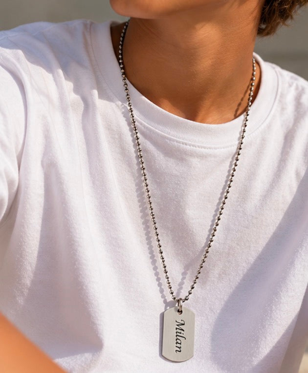 Engraving Necklace