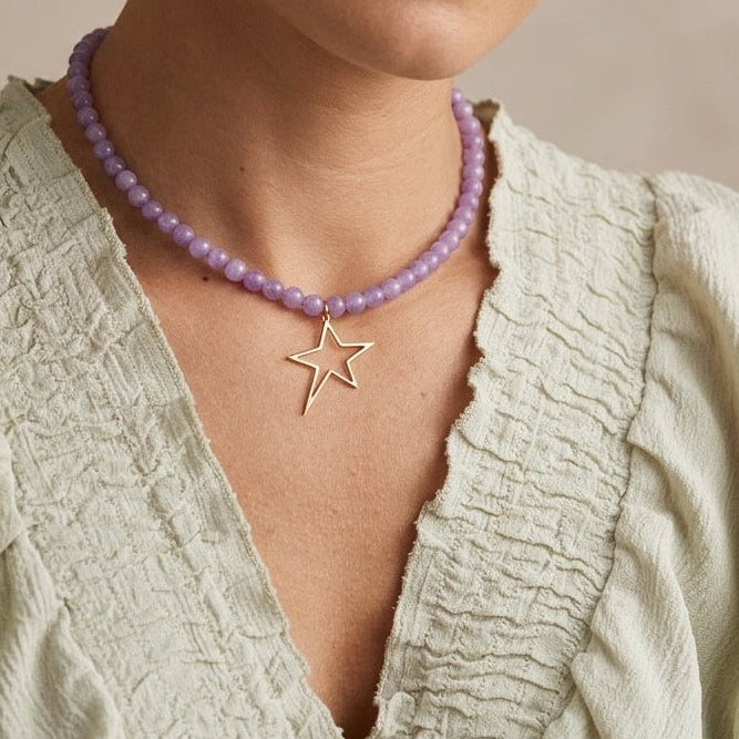 Natural stone Necklace