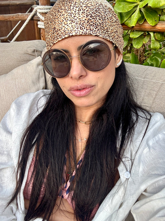 Leopard Headscarf