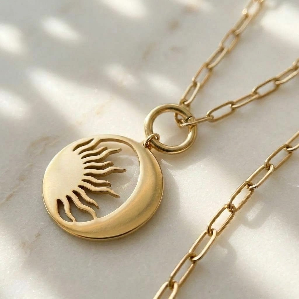 Sun & Moon Necklace