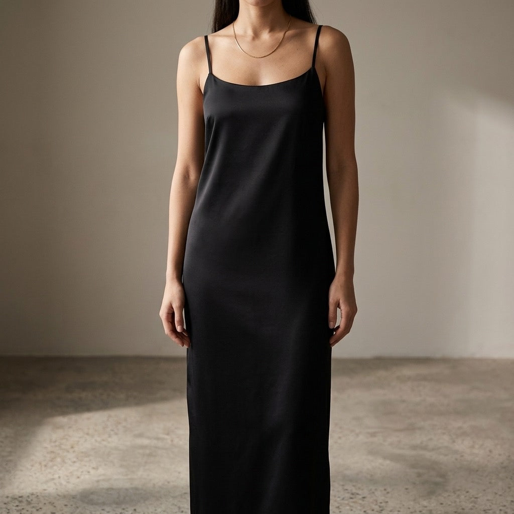 Satin Glow Dress