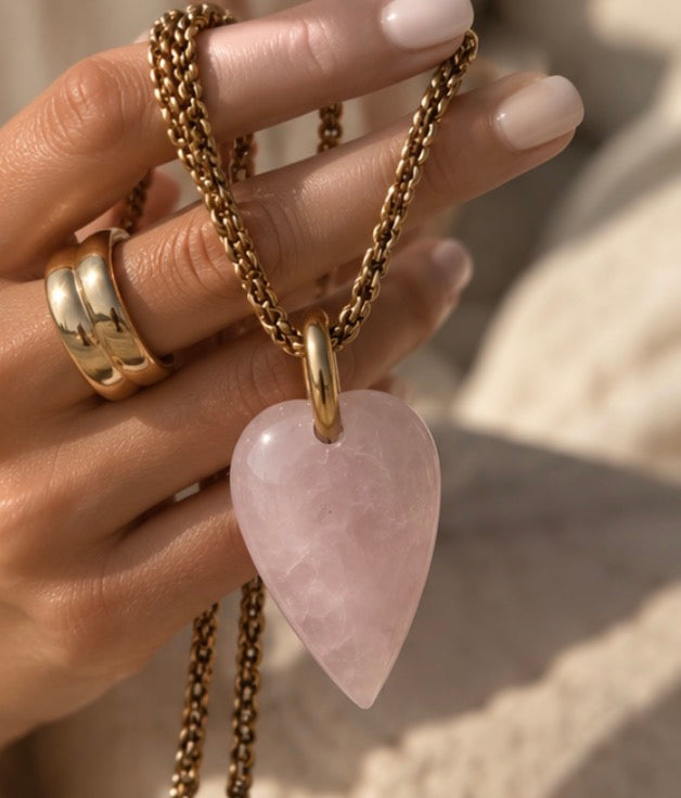 The Blush Stone Necklace