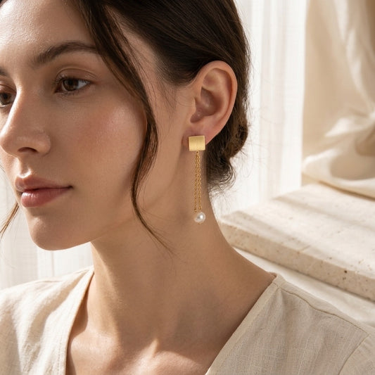 Pearl Drop Earrings